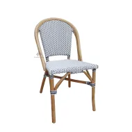White Boney Bistro Chair 